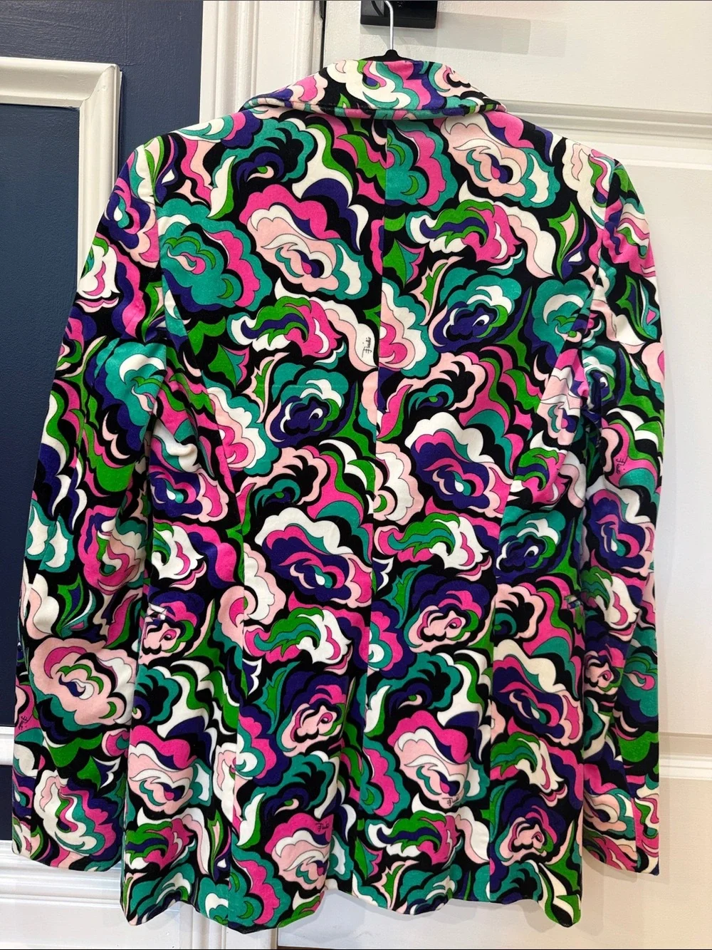 Emilio Pucci Pink Green Blue Blazer